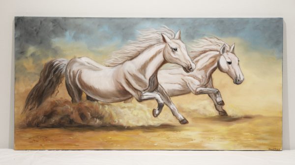 Roman Horses by Aysel Mekhtieva 1