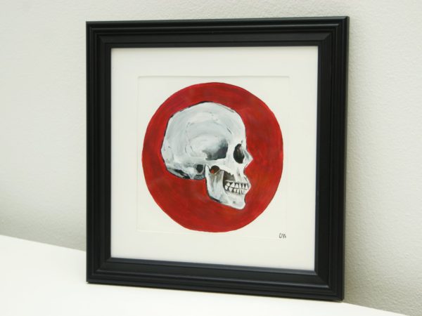 Skull Study II by Claire Mullinax 1
