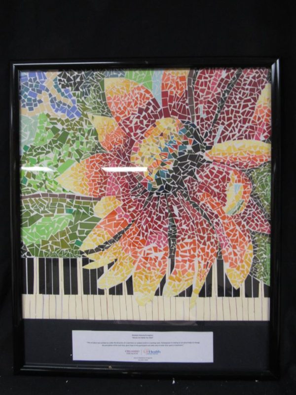 Mosaic Art While You Wait Sunflower by Multiple Artists 1