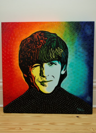 The Beatles (George Harrison) by Angee Ferrin 1