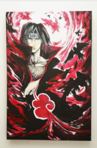 itachi led statue