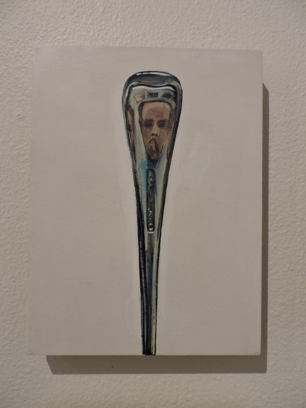 Spoon Handle Self-Portrait II by Annette Tojar 1