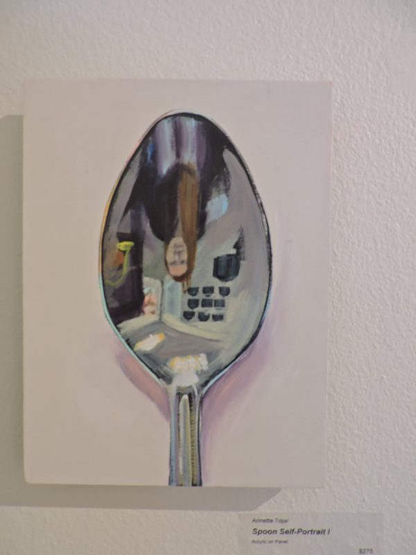 Spoon Self-Portrait I by Annette Tojar 1