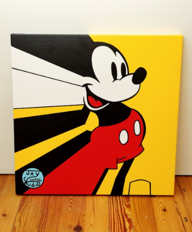 Exploded Optic Mickey by Jay Geeker 1