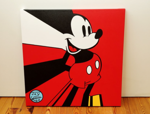 Exploded Optic Mickey by Jay Geeker 1
