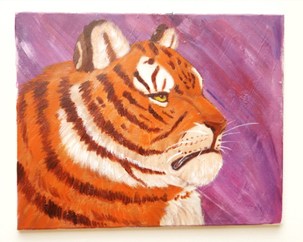 Grumpy Tiger by Artzipants 1