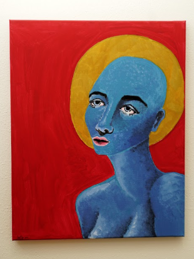 Virgin Blue by Jose M Nieves 1