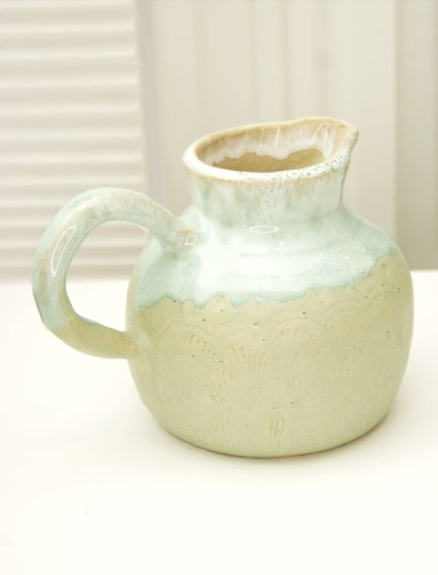 Teal Pitcher by Alexis Collum 1