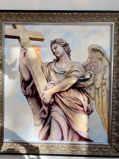 Angel with Cross by Kathleen Brodeur 1