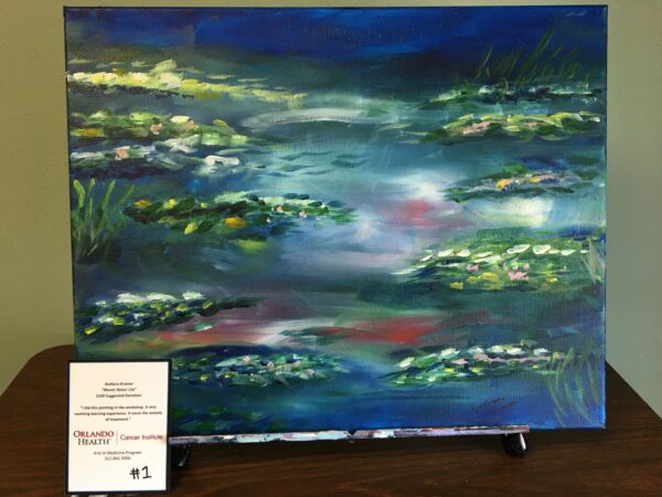 Monet Water Lily by Barbara Kramer 1