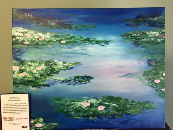 Monet Water Lillies by Mary Lou Nethers 1