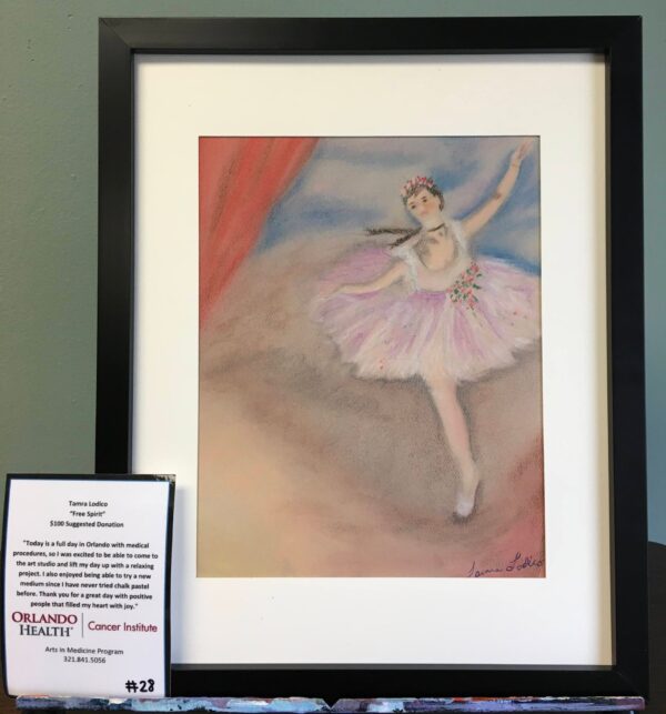 Free Spirit (pastel ballerina) by Tamra Lodico 1