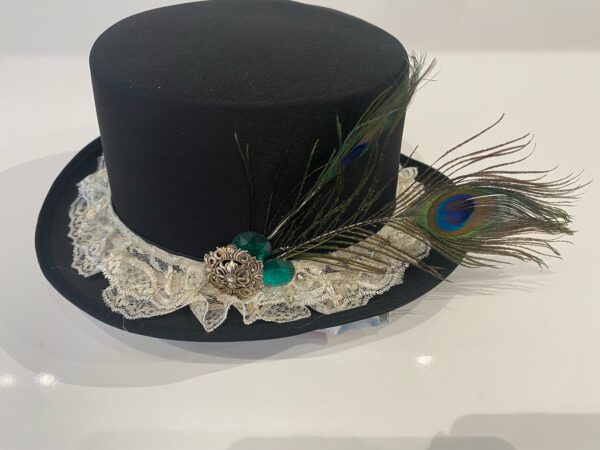 black top hat embellished 1