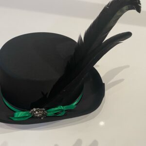 black top hat embellished 4