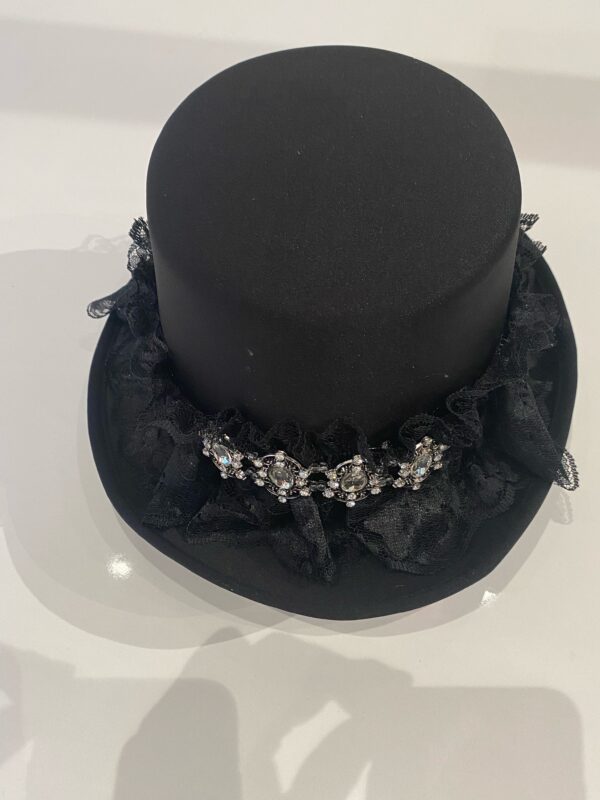 black top hat embellished 6