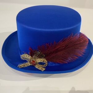 embellished blue top hat 2