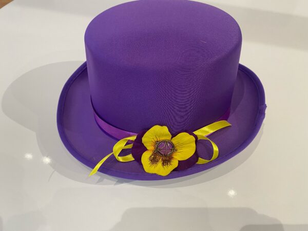 embellished purple top hat 2