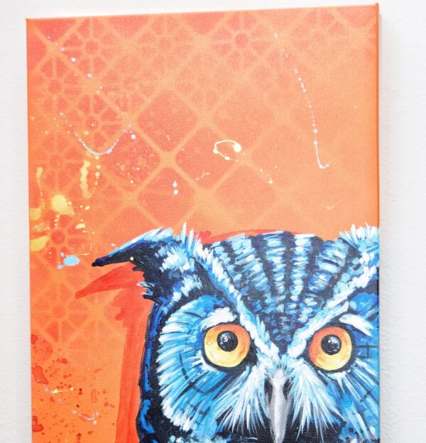 Great Horned Owl (Orange) by Nightowl 1