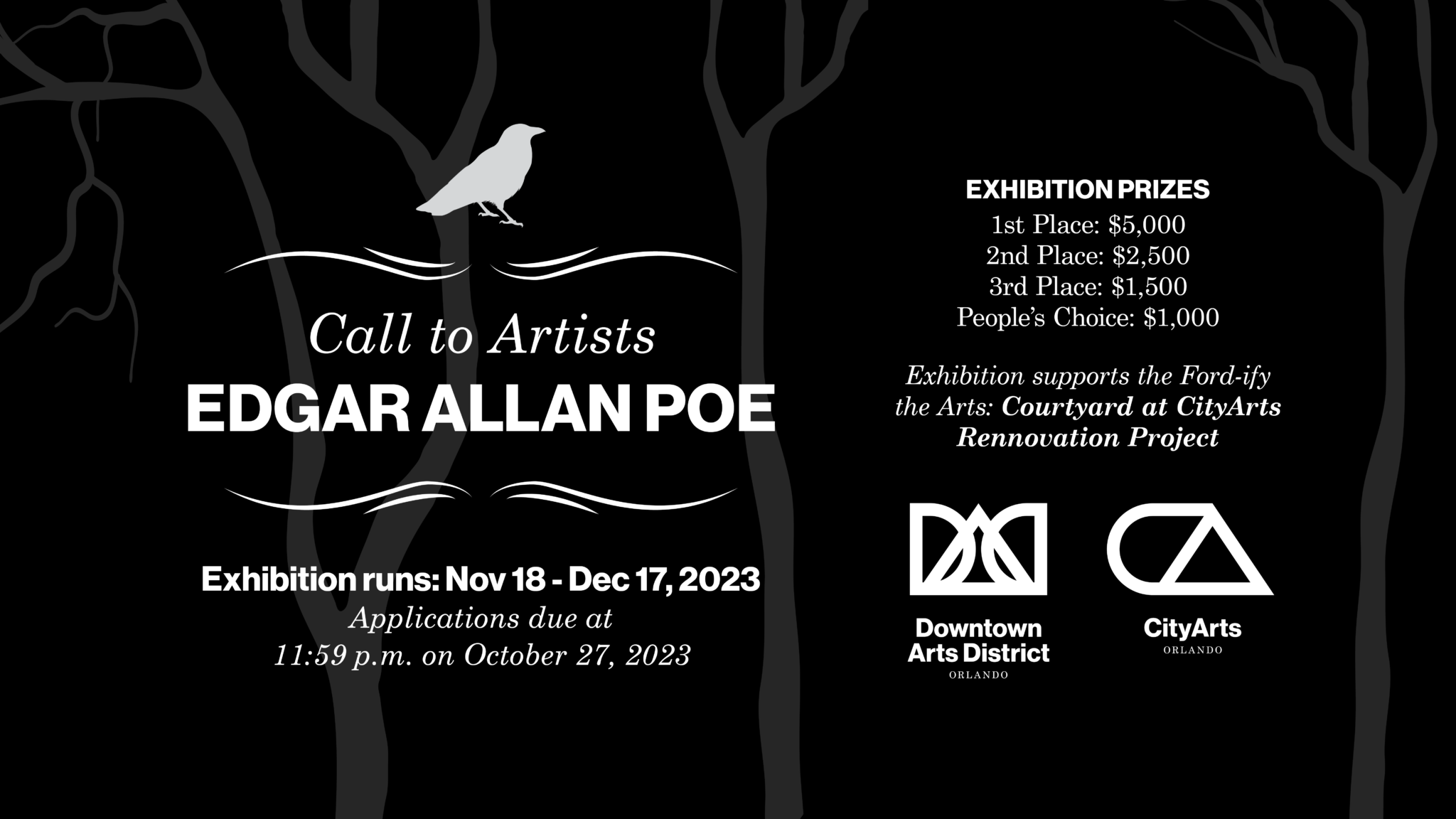 Call to Artists Edgar Allan Poe V3